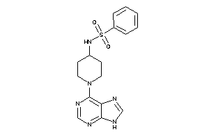 N-[1-(9H-purin-6-yl)-4-piperidyl]benzenesulfonamide