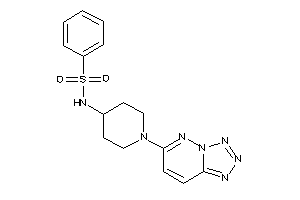 N-[1-(tetrazolo[5,1-f]pyridazin-6-yl)-4-piperidyl]benzenesulfonamide