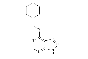 4-(cyclohexylmethylthio)-1H-pyrazolo[3,4-d]pyrimidine