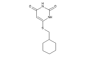 6-(cyclohexylmethylthio)uracil