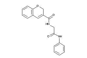 N-(2-anilino-2-keto-ethyl)-2H-chromene-3-carboxamide