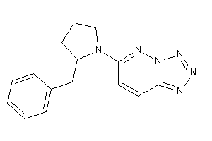 6-(2-benzylpyrrolidino)tetrazolo[5,1-f]pyridazine