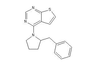 4-(2-benzylpyrrolidino)thieno[2,3-d]pyrimidine