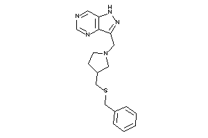 3-[[3-[(benzylthio)methyl]pyrrolidino]methyl]-1H-pyrazolo[4,3-d]pyrimidine