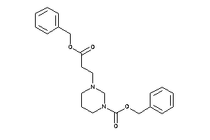 3-(3-benzoxy-3-keto-propyl)hexahydropyrimidine-1-carboxylic Acid Benzyl Ester