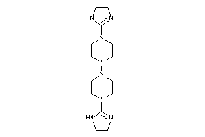 1-(2-imidazolin-2-yl)-4-[4-(2-imidazolin-2-yl)piperazino]piperazine