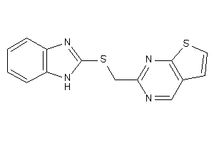 2-[(1H-benzimidazol-2-ylthio)methyl]thieno[2,3-d]pyrimidine