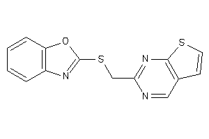 2-(thieno[2,3-d]pyrimidin-2-ylmethylthio)-1,3-benzoxazole