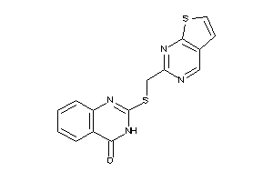 2-(thieno[2,3-d]pyrimidin-2-ylmethylthio)-3H-quinazolin-4-one