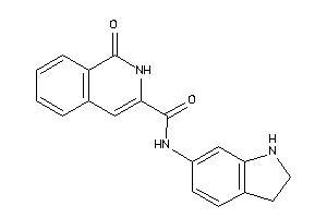 N-indolin-6-yl-1-keto-2H-isoquinoline-3-carboxamide