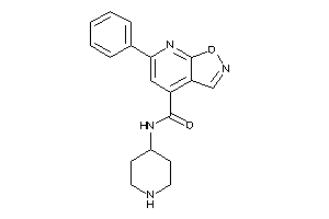 6-phenyl-N-(4-piperidyl)isoxazolo[5,4-b]pyridine-4-carboxamide