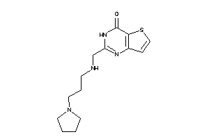 2-[(3-pyrrolidinopropylamino)methyl]-3H-thieno[3,2-d]pyrimidin-4-one