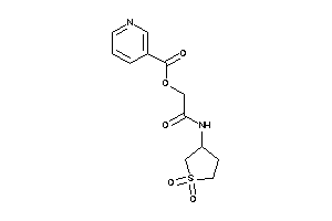 Nicotin [2-[(1,1-diketothiolan-3-yl)amino]-2-keto-ethyl] Ester