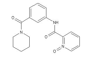 1-keto-N-[3-(piperidine-1-carbonyl)phenyl]picolinamide