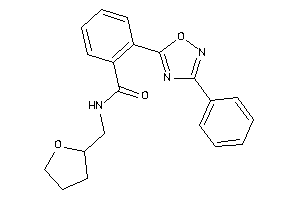 2-(3-phenyl-1,2,4-oxadiazol-5-yl)-N-(tetrahydrofurfuryl)benzamide