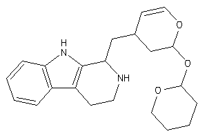 1-[(2-tetrahydropyran-2-yloxy-3,4-dihydro-2H-pyran-4-yl)methyl]-2,3,4,9-tetrahydro-1H-$b-carboline