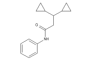 3,3-dicyclopropyl-N-phenyl-propionamide