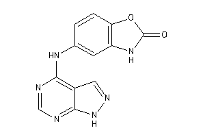 5-(1H-pyrazolo[3,4-d]pyrimidin-4-ylamino)-3H-1,3-benzoxazol-2-one