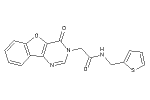 2-(4-ketobenzofuro[3,2-d]pyrimidin-3-yl)-N-(2-thenyl)acetamide