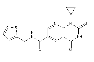 1-cyclopropyl-2,4-diketo-N-(2-thenyl)pyrido[2,3-d]pyrimidine-6-carboxamide