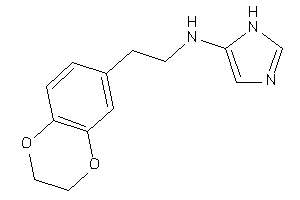 2-(2,3-dihydro-1,4-benzodioxin-6-yl)ethyl-(1H-imidazol-5-yl)amine