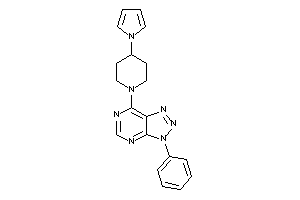 3-phenyl-7-(4-pyrrol-1-ylpiperidino)triazolo[4,5-d]pyrimidine