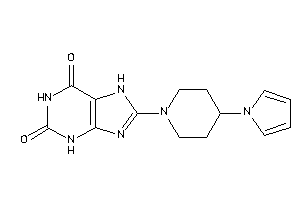 8-(4-pyrrol-1-ylpiperidino)-7H-xanthine