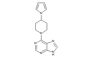 6-(4-pyrrol-1-ylpiperidino)-9H-purine