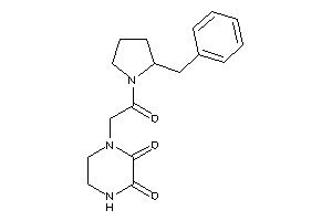 1-[2-(2-benzylpyrrolidino)-2-keto-ethyl]piperazine-2,3-quinone