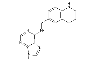 9H-purin-6-yl(1,2,3,4-tetrahydroquinolin-6-ylmethyl)amine