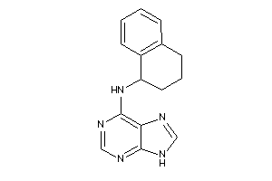 9H-purin-6-yl(tetralin-1-yl)amine