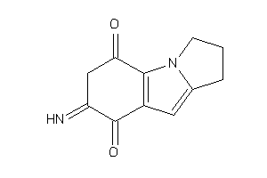 Image of 6-imino-2,3-dihydro-1H-pyrrolo[1,2-a]indole-5,8-quinone
