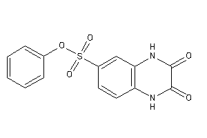 Image of 2,3-diketo-1,4-dihydroquinoxaline-6-sulfonic Acid Phenyl Ester