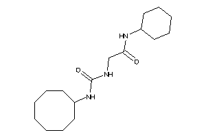 N-cyclohexyl-2-(cyclooctylcarbamoylamino)acetamide