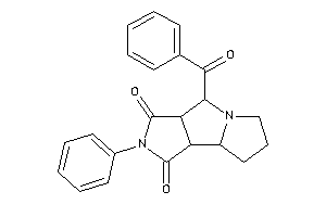 4-benzoyl-2-phenyl-4,6,7,8,8a,8b-hexahydro-3aH-pyrrolo[3,4-a]pyrrolizine-1,3-quinone