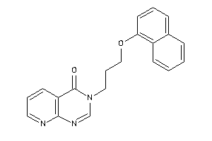 Image of 3-[3-(1-naphthoxy)propyl]pyrido[2,3-d]pyrimidin-4-one