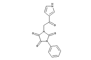 1-[2-keto-2-(1H-pyrrol-3-yl)ethyl]-3-phenyl-imidazolidine-2,4,5-trione