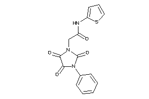 N-(2-thienyl)-2-(2,4,5-triketo-3-phenyl-imidazolidin-1-yl)acetamide