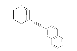 3-[2-(2-naphthyl)ethynyl]quinuclidine