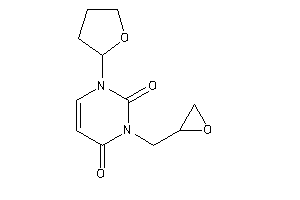 Image of 3-glycidyl-1-(tetrahydrofuryl)pyrimidine-2,4-quinone