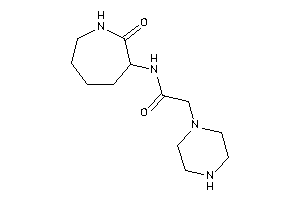 N-(2-ketoazepan-3-yl)-2-piperazino-acetamide