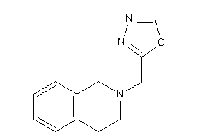 2-(3,4-dihydro-1H-isoquinolin-2-ylmethyl)-1,3,4-oxadiazole