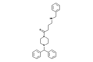 1-(4-benzhydrylpiperazino)-4-(benzylamino)butan-1-one