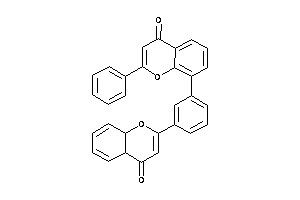 8-[3-(4-keto-4a,8a-dihydrochromen-2-yl)phenyl]-2-phenyl-chromone