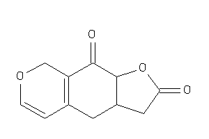 Image of 3a,4,8,9a-tetrahydro-3H-furo[3,2-g]isochromene-2,9-quinone