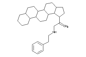 2-(2,3,3a,4,5,5a,5b,6,7,7a,8,9,10,11,11a,11b,12,13,13a,13b-icosahydro-1H-cyclopenta[a]chrysen-1-yl)allyl-phenethyl-amine