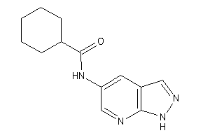 N-(1H-pyrazolo[3,4-b]pyridin-5-yl)cyclohexanecarboxamide