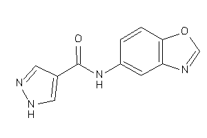 N-(1,3-benzoxazol-5-yl)-1H-pyrazole-4-carboxamide