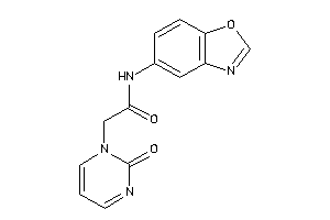 N-(1,3-benzoxazol-5-yl)-2-(2-ketopyrimidin-1-yl)acetamide