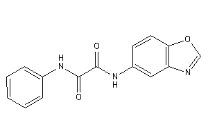 N'-(1,3-benzoxazol-5-yl)-N-phenyl-oxamide